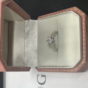 一粒ダイヤネックレス ダイヤモンド ネックレス 一 粒 天然ダイヤモンド1.01ct GIA証明書 AU750指輪