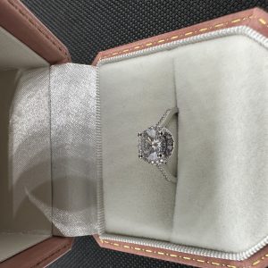 一粒ダイヤネックレス ダイヤ リング 人気 天然ダイヤモンド1.01ct GIA証明書 AU750指輪