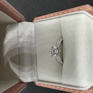 一粒ダイヤネックレス ネックレス 18k 天然ダイヤモンド1.01ct GIA証明書 AU750指輪