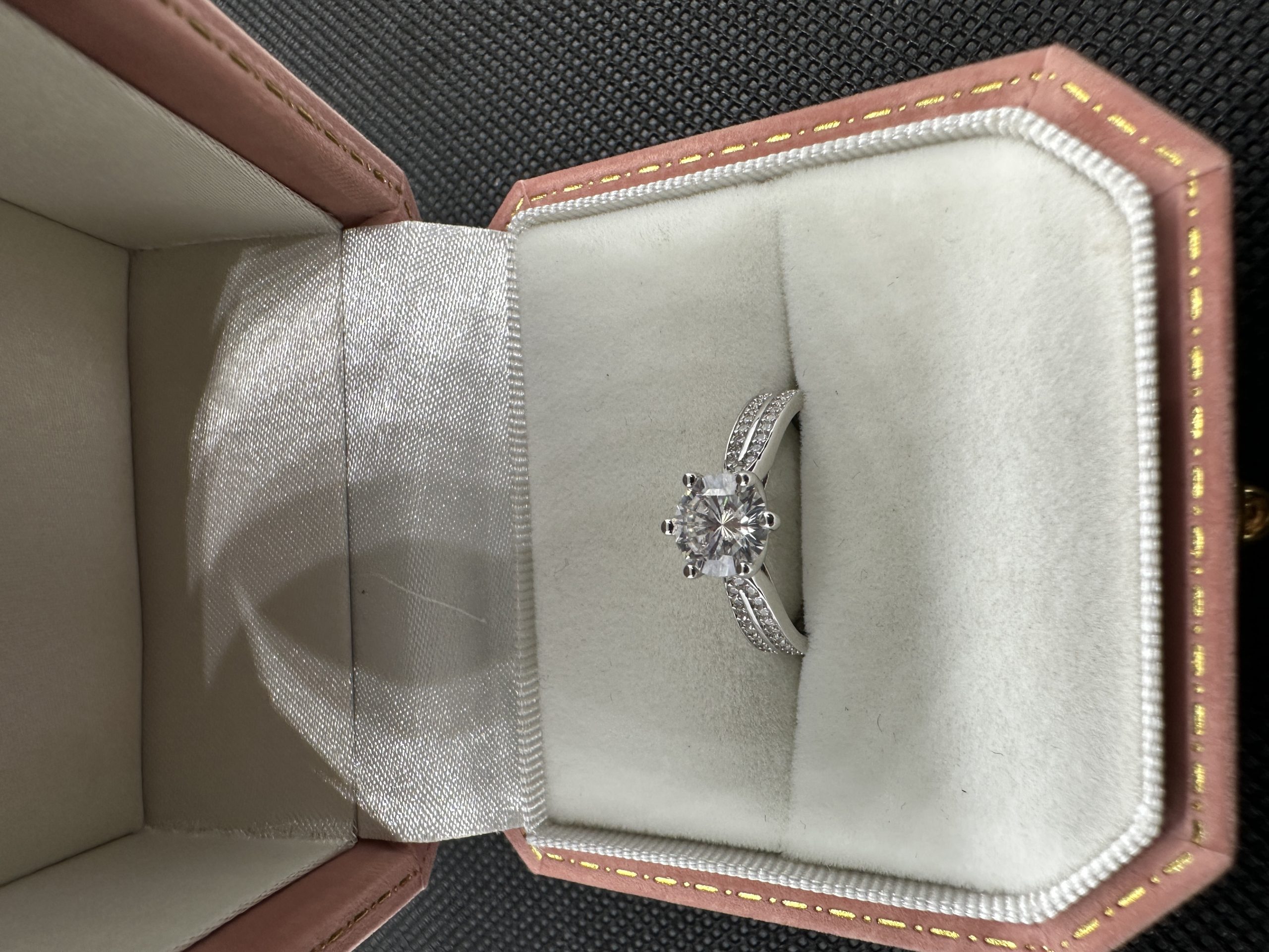 一粒ダイヤネックレス ネックレス 18k 天然ダイヤモンド1.01ct GIA証明書 AU750指輪