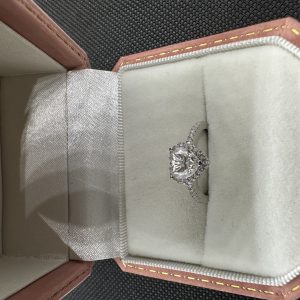 一粒ダイヤネックレス 1 カラット 天然ダイヤモンド1.01ct GIA証明書 AU750指輪