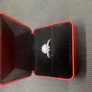 一粒ダイヤネックレス ダイヤモンド 1 カラット 天然ダイヤモンド1.01ct GIA鑑定書 AU750指輪