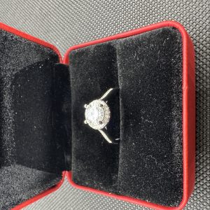 一粒ダイヤネックレス 一 粒 ダイヤ 指輪 天然ダイヤモンド1.01ct GIA鑑定書 AU750指輪