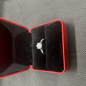 一粒ダイヤネックレス ダイヤモンド 指輪 天然ダイヤモンド1.01ct GIA鑑定書 AU750指輪  ダイヤの指輪