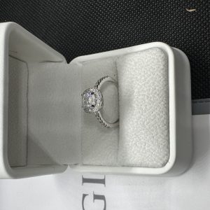 一粒ダイヤネックレス 鑑定書 ダイヤ 天然ダイヤモンド1.01ct GIA鑑定書 AU750指輪