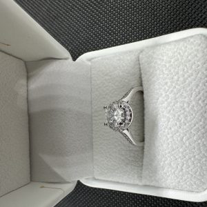 一粒ダイヤネックレス ダイヤ 一 粒 ネックレス 天然ダイヤモンド1.01ct GIA鑑定書 AU750指輪