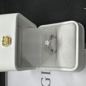 一粒ダイヤネックレス スイート テン ダイヤモンド 天然ダイヤモンド1.01ct GIA鑑定書 AU750指輪